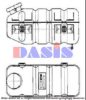 AKS DASIS 132890N Expansion Tank, coolant